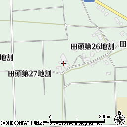 岩手県八幡平市田頭（第２７地割）周辺の地図