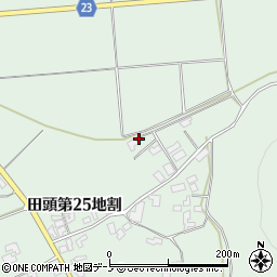 岩手県八幡平市田頭（第２５地割）周辺の地図