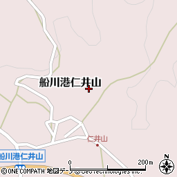 秋田県男鹿市船川港仁井山滝沢12周辺の地図