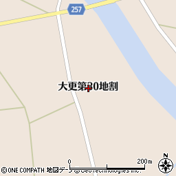 岩手県八幡平市大更第３０地割周辺の地図