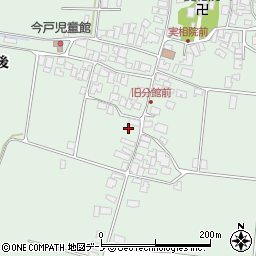 秋田県南秋田郡井川町今戸周辺の地図