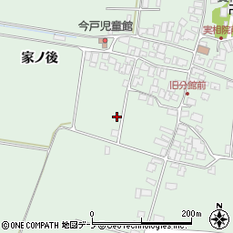 秋田県南秋田郡井川町今戸家ノ後115周辺の地図