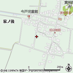 秋田県南秋田郡井川町今戸家ノ後117周辺の地図