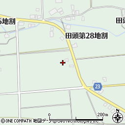 岩手県八幡平市田頭第２８地割周辺の地図
