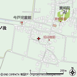 秋田県南秋田郡井川町今戸家ノ後40周辺の地図