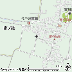 秋田県南秋田郡井川町今戸家ノ後59周辺の地図