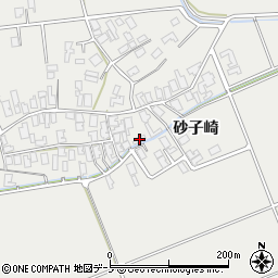 秋田県男鹿市払戸小深見3周辺の地図