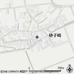 秋田県男鹿市払戸小深見4周辺の地図