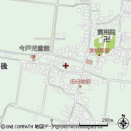 秋田県南秋田郡井川町今戸家ノ後77周辺の地図