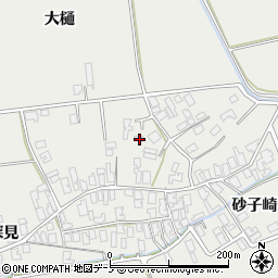 秋田県男鹿市払戸小深見133周辺の地図