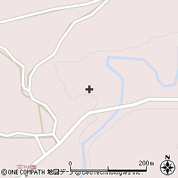 秋田県男鹿市男鹿中滝川三ツ森下台245周辺の地図