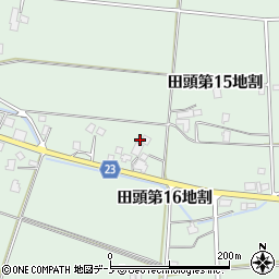 岩手県八幡平市田頭（第１５地割）周辺の地図