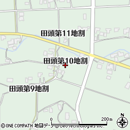岩手県八幡平市田頭（第１０地割）周辺の地図