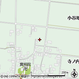 秋田県南秋田郡井川町今戸小谷地周辺の地図