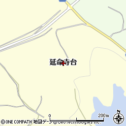 秋田県男鹿市脇本富永（延命寺台）周辺の地図
