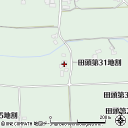 岩手県八幡平市田頭第３１地割周辺の地図