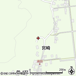 秋田県男鹿市脇本浦田菅ノ沢5周辺の地図