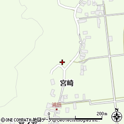 秋田県男鹿市脇本浦田大保田102周辺の地図