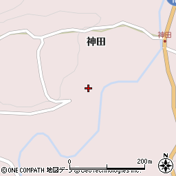 秋田県男鹿市男鹿中滝川神田13周辺の地図
