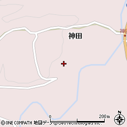 秋田県男鹿市男鹿中滝川神田12周辺の地図
