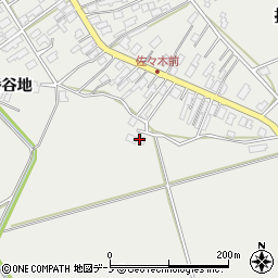 秋田県男鹿市払戸宮田周辺の地図