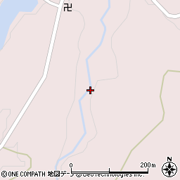 秋田県男鹿市北浦真山鳥居下周辺の地図
