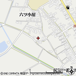 秋田県男鹿市払戸六ツ小屋37周辺の地図