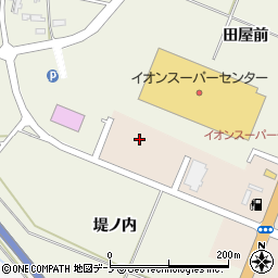 株式会社メガネの平川イオンスーパーセンター五城目店周辺の地図