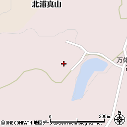 秋田県男鹿市北浦真山（根ケ持長根）周辺の地図