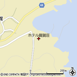 ホテル羅賀荘周辺の地図