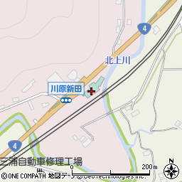 川原新田ドライブイン周辺の地図