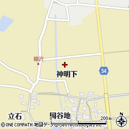 渡部賢一石材店周辺の地図