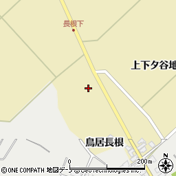 秋田県男鹿市福川鳥居長根3-1周辺の地図