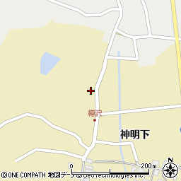 秋田県男鹿市脇本樽沢夏張6周辺の地図