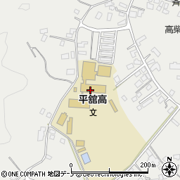 岩手県立平舘高等学校周辺の地図