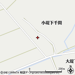 秋田県男鹿市払戸小堤下千間29周辺の地図