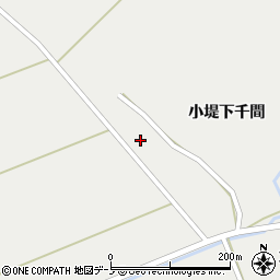 秋田県男鹿市払戸小堤下千間28周辺の地図
