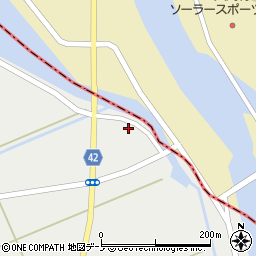 秋田県男鹿市払戸小堤下千間125周辺の地図