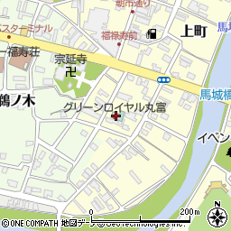 丸富旅館周辺の地図