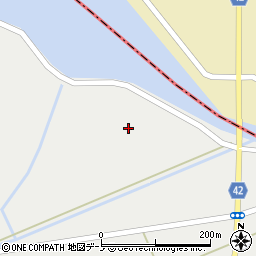 秋田県男鹿市払戸小堤下千間147周辺の地図
