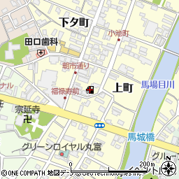 ＥＮＥＯＳ五城目ＳＳ周辺の地図