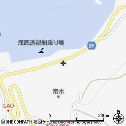 秋田県男鹿市戸賀塩浜漁元崎18周辺の地図