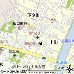 渡辺時計店周辺の地図