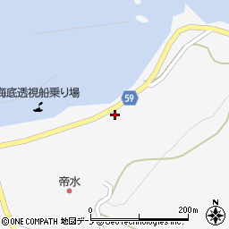 秋田県男鹿市戸賀塩浜漁元崎28周辺の地図