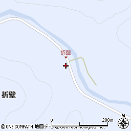 岩手県下閉伊郡岩泉町安家折壁109周辺の地図