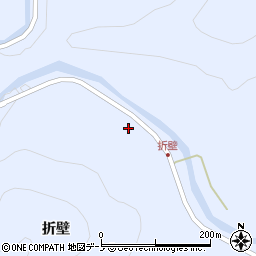 岩手県下閉伊郡岩泉町安家折壁103周辺の地図