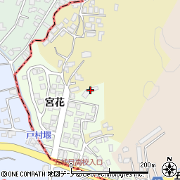 天理教南秋田分教会周辺の地図