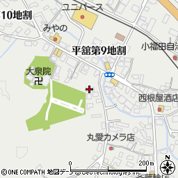 ダスキン平舘支店周辺の地図