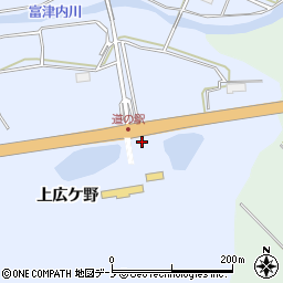 「道の駅」五城目トイレ周辺の地図