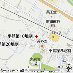 平舘タクシー周辺の地図